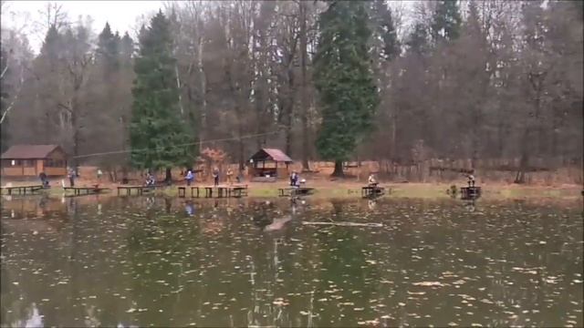 Обзор с Верхнего пруда. Клёвое место Лосиный остров смотреть онлайн