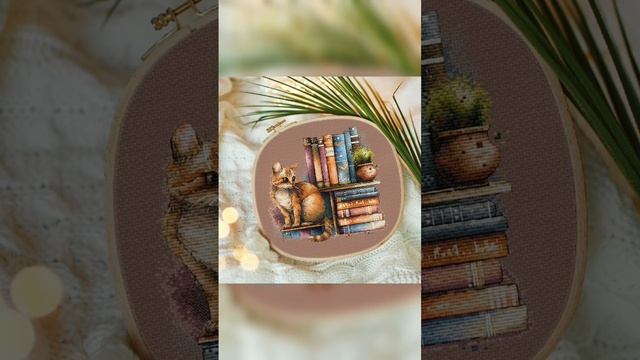 котик на разной канве. авторская схема. #crossstitch #вышивка_крестиком #вышивкакрестиком #вышивка смотреть онлайн