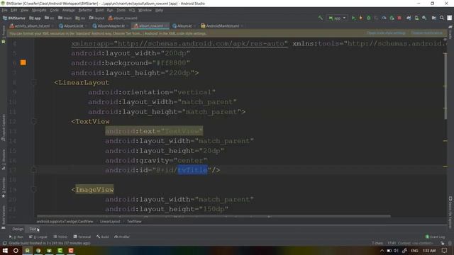 2 13 Creating Adapter View смотреть онлайн
