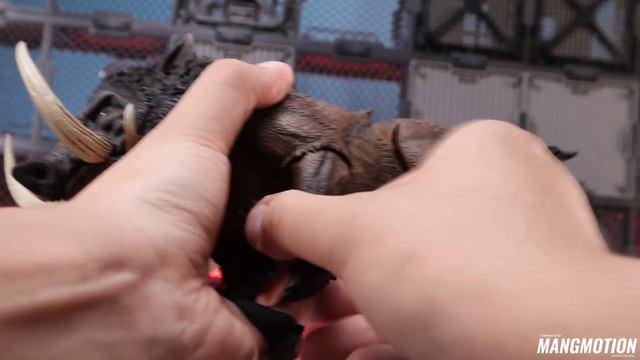 Do you remember this song？D20 Studio 1/12 Giant Wild Boar Bonestabber Brown Version stop motion смотреть онлайн