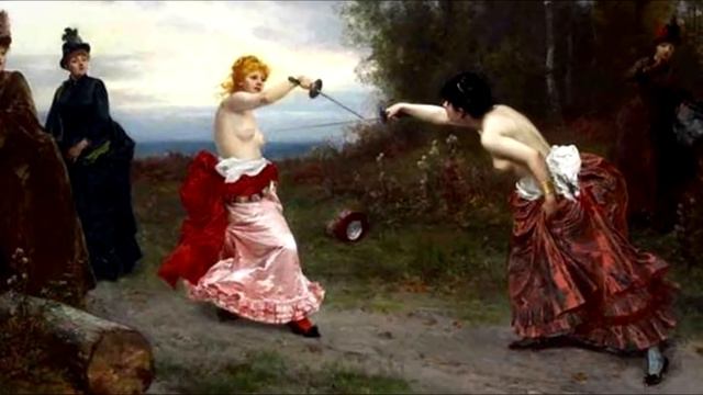Il DUELLO in TOPLESS - pazza epoca vittoriana смотреть онлайн