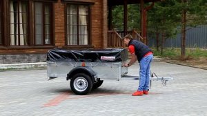 Доступный прицеп Уралец.