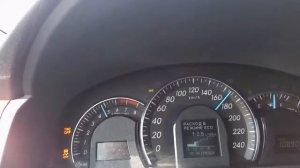Разгон Toyota CAMRY   3.5л  v50