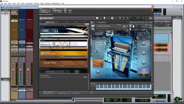THE GIANT PIANO Quick Overview - Native Instruments KONTAKT смотреть онлайн