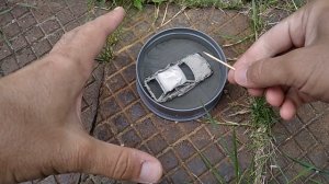 Как снять краску с масштабной модели