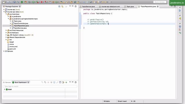 Spring Boot Quick Start 28 - Creating a Spring Data JPA Repository смотреть онлайн
