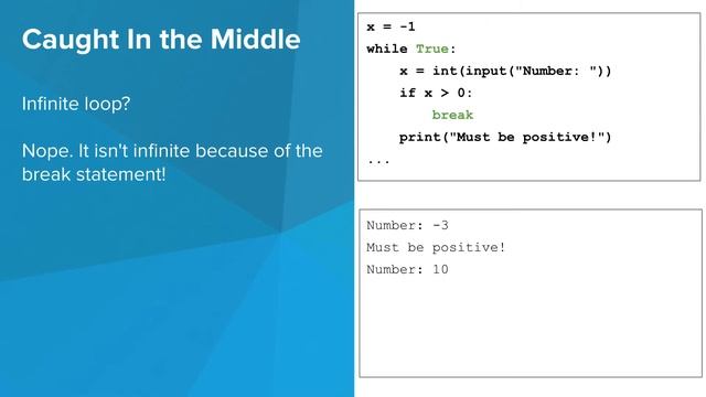 Intro Python- Break and Continue смотреть онлайн