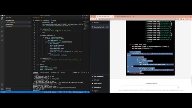 Creating a chess app from scratch in 30 min with Chat GPT смотреть онлайн