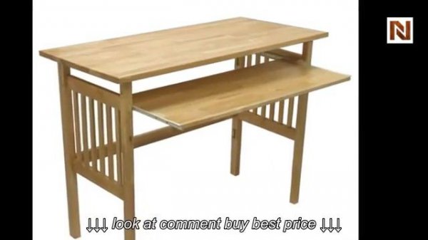 Winsome Mission, Computer Desk with computer key board, Foldable 81140