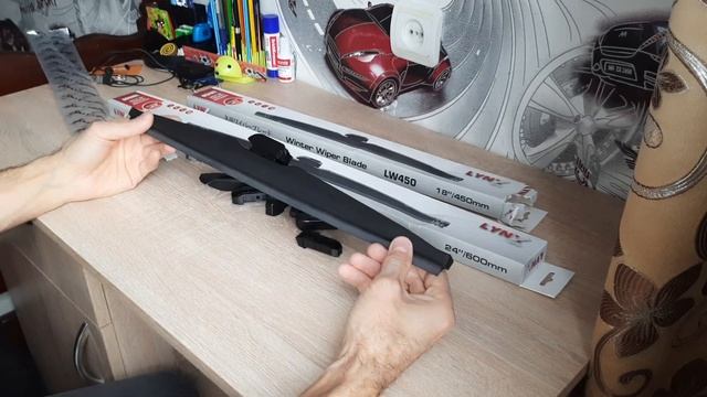 Зимние щётки стеклоочистителя Lynx смотреть онлайн