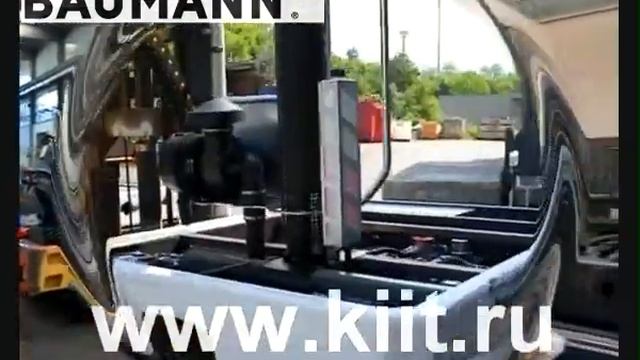 На заводе производителе боковых погрузчиков BAUMANN производство погрузчиков с боковой загрузкой