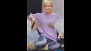 Пуловер Летучая Мышь Спицами - 2019 / Pullover Bat Knitting Needles