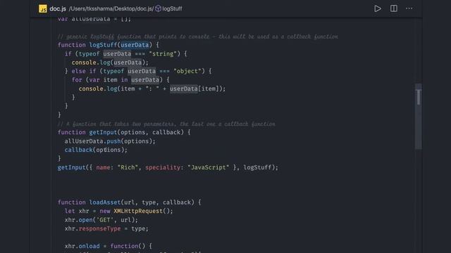 Javascript callback advance #15 смотреть онлайн