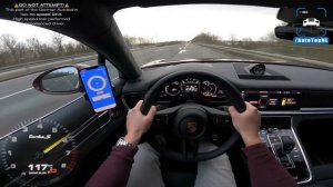 2021 Porsche Panamera Turbo S E-Hybrid 700HP on AUTOBAHN by AutoTopNL