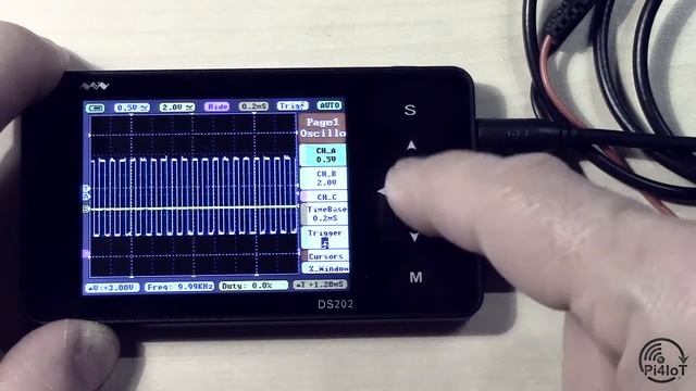 The MINI DS202 Oscilloscope Part #2 – practice test смотреть онлайн