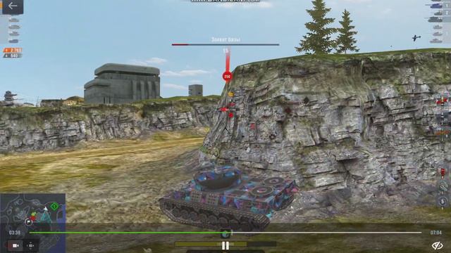 #wotblitz #blitzреплей 6700 урона / Somua SM / 5 фрагов / Лучшие Реплеи Недели WoT Blitzреплей смотреть онлайн