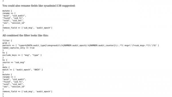 DevOps & SysAdmins: How to parse audit.log using logstash? (4 Solutions!!)