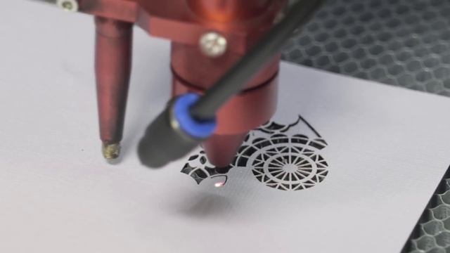100 Watt Laser Cutter Makes Paper Wedding Invitation