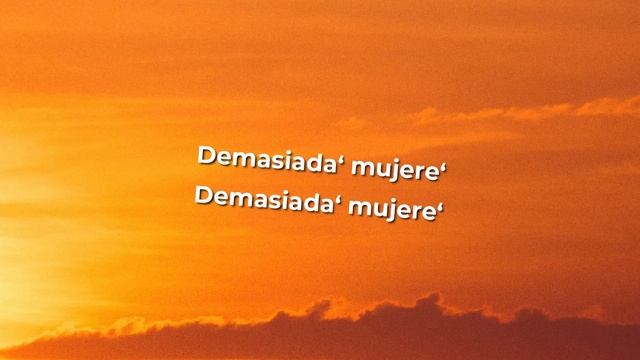 C. Tangana - Demasiadas Mujeres (Letra/Lyrics) смотреть онлайн