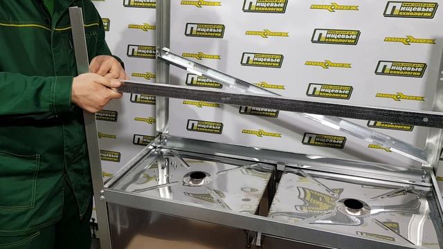 Сборка ванны моечной типа ВМО смотреть онлайн