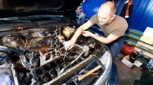 Замена прокладки ГБЦ НАДеу нексии 1.5 объёмом, 8 клапанов