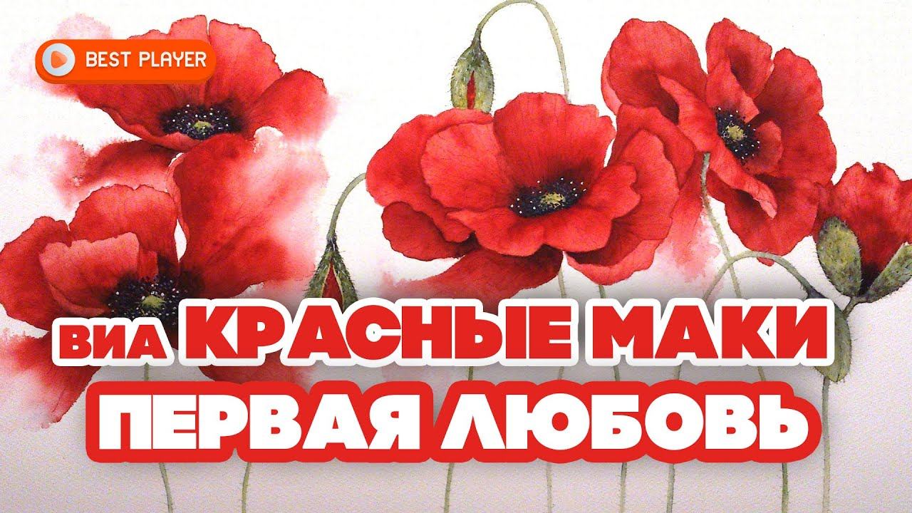 ВИА Красные маки - Первая любовь (Альбом 1977) | Русская музыка смотреть онлайн