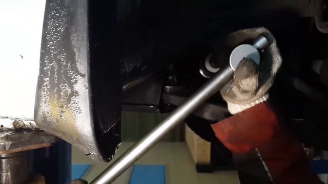 Замена втулки рулевой рейки.Стук в передней подвеске