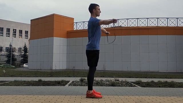 Горизонтальное отведение плеча с амортизатором / Horizontal Shoulder Abduction w/ Band смотреть онлайн