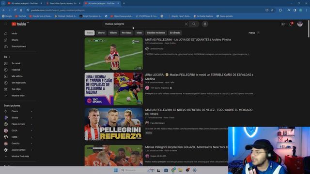 segundo REFUERZO de VELEZ | Matias PELLEGRINI смотреть онлайн