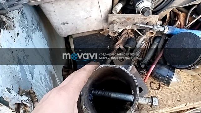 Вытаскивание гильзы из двигателя газ 21 смотреть онлайн