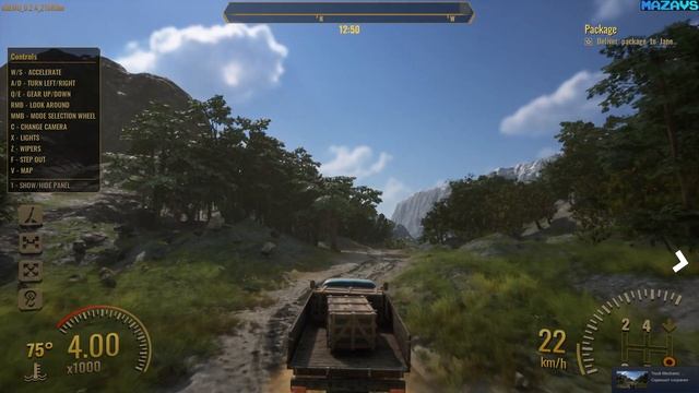 Truck Mechanic: Dangerous Paths | Demo | GamePlay PC смотреть онлайн