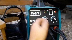 Как настроить полуавтомат WERT MIG 120 ?