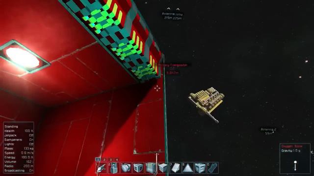 Space engineers update 0.75 (airtight hangar doors) смотреть онлайн