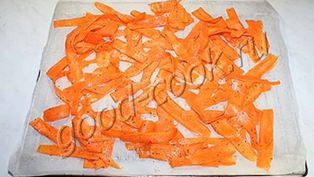 Морковные чипсы, рецепт приготовления смотреть онлайн