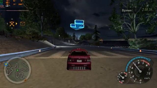 NFS U2 - Nvidia quadro nvs 310 i7 6700 FPS TEST смотреть онлайн