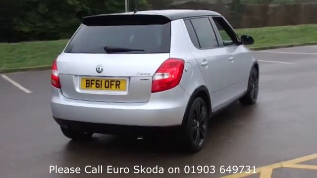 BF61OFR Skoda Fabia 1.6 TDi CR Monte Carlo (75bhp) 1.6l JCB EURO SKODA смотреть онлайн