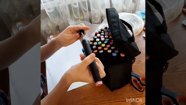 Маркеры  распаковка Touch 80pcs