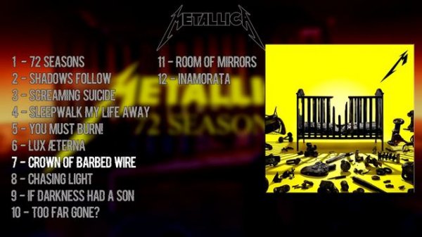 Metallica - 72 Seasons (2023) (Full Album)