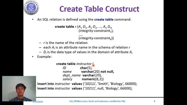 Materi 9 SQL DDL смотреть онлайн