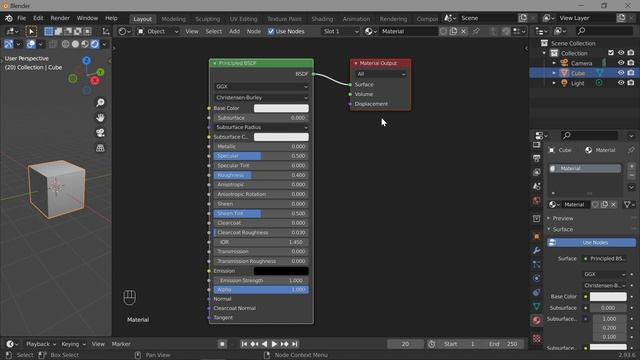 41. Blender. Shader Editor (Материалы)
