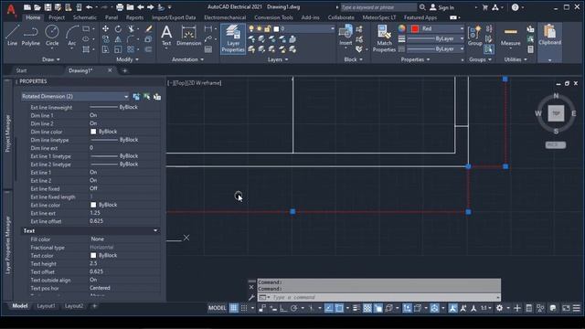 How to Edit Dimensions in AutoCAD electrical @rtgsmart-buildings смотреть онлайн