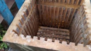 Винтовой  воскопресс. Размеры