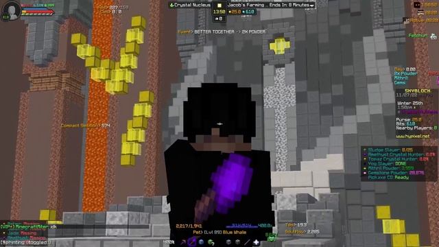 How to easily progress in mining for Hypixel Skyblock смотреть онлайн