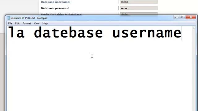 Cum sa instalezi PHPBB3 (partea 2) смотреть онлайн