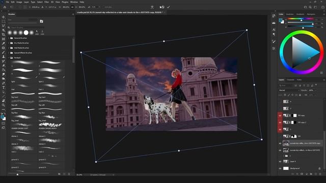 Я - КРУЭЛЛА | Фан арт по фильму Круэлла в Blender и Фотошоп