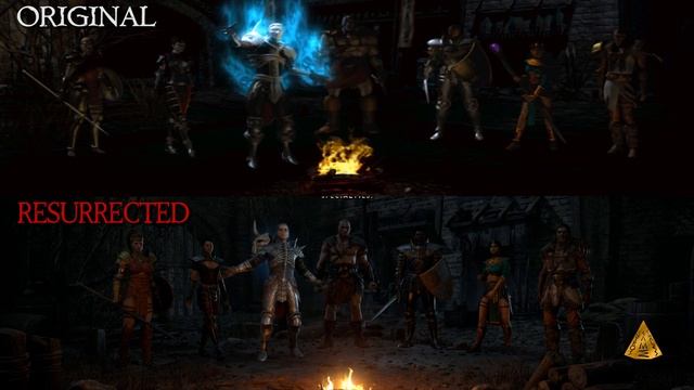 Diablo 2 - Original vs Resurrected (2000 vs 2021) смотреть онлайн