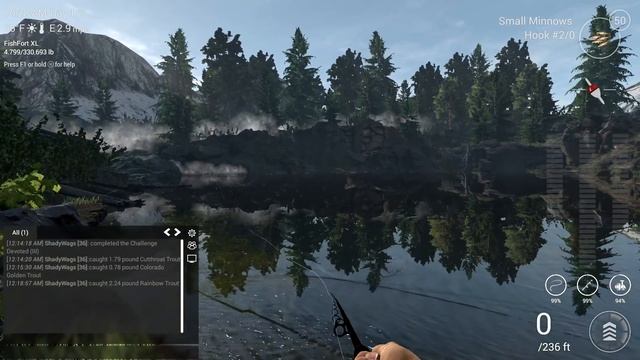 Fishing Planet - Rocky Lake - How to catch Trophy Trout (2017) смотреть онлайн