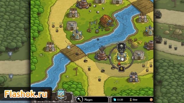 Flashok ru: Видео обзор игры Kingdom Rush. Прорыв королевства смотреть онлайн