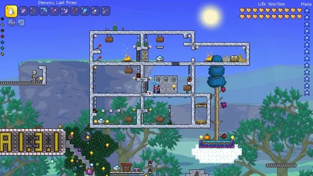 Terraria 1.3.1 Logic Gates | Adventure Map Tutorial #1 | 1.3.1 New Items! смотреть онлайн