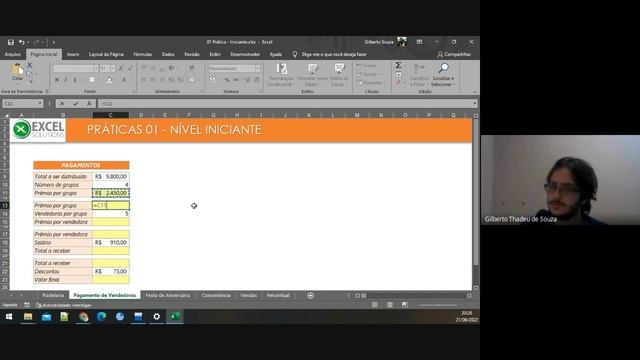 Excel Básico - Aula 1 completa. смотреть онлайн